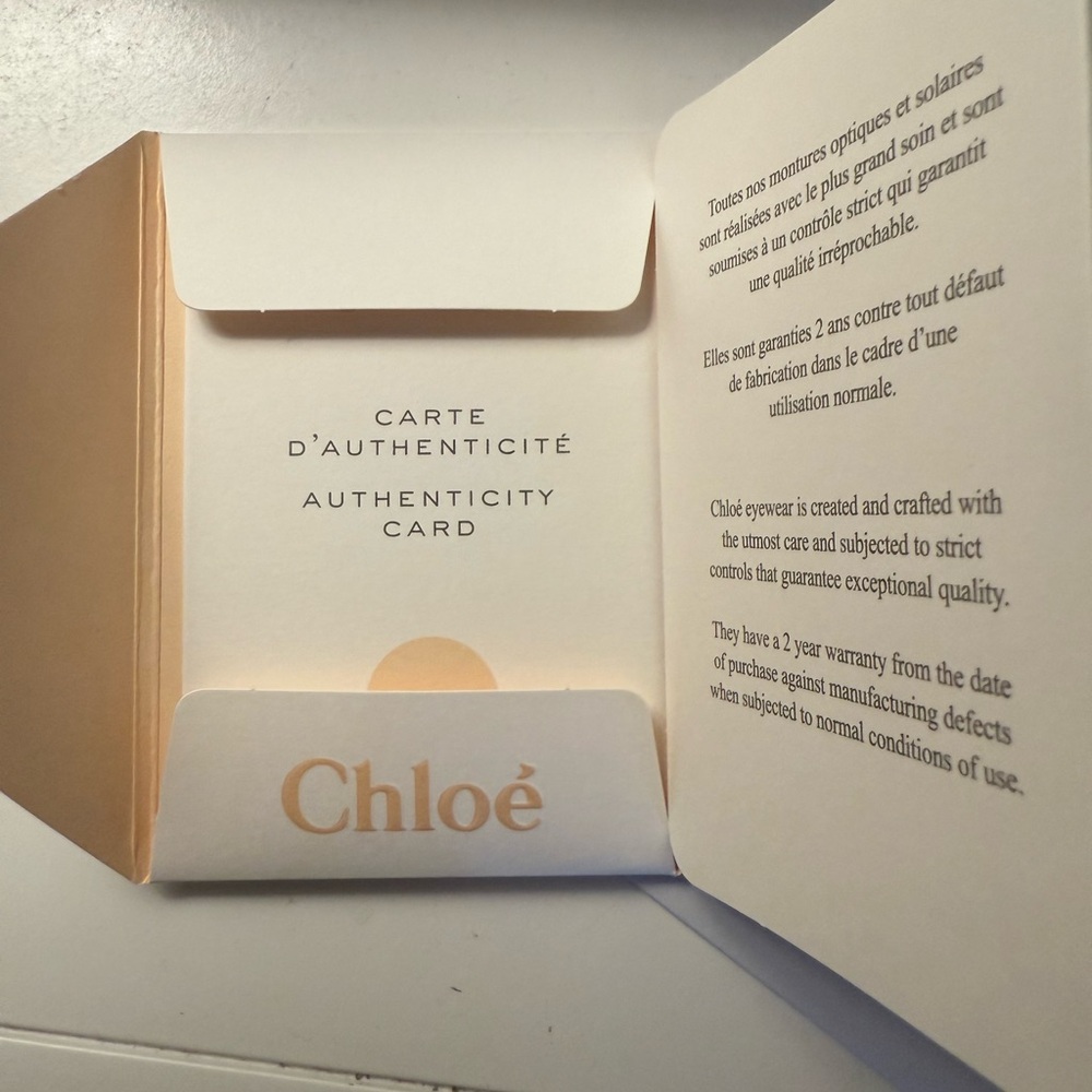 Authentic Chloe Sunglasses - Picture 7 of 8